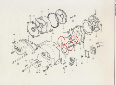 BOLT SET TRANSMISSION COVER