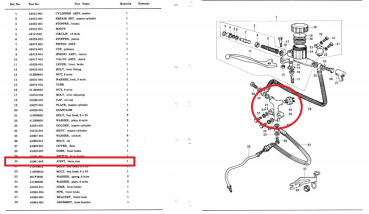 Preview: BREMSVERTEILER ERSTE VERSION 1972-73 (GEBRAUCHTTEIL)
