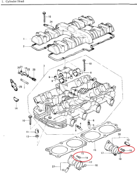 SCEW SET CARBRETOR HOLDER