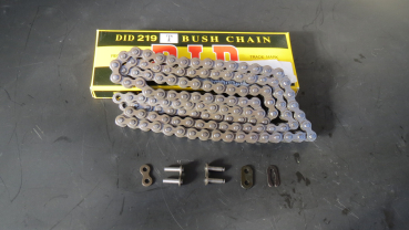 STEUERKETTE DID OFFEN 122 MIT NIETSCHLOSS UND CLIPSCHLOSS