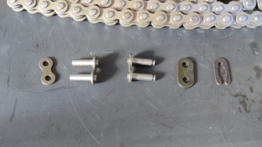 Preview: STEUERKETTE DID OFFEN 124 MIT NIETSCHLOSS UND CLIPSCHLOSS