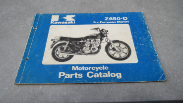 PARTS CATALOG Z650D (GEBRAUCHTTEIL)