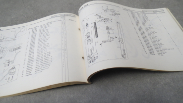 Preview: PARTS CATALOG Z650D (GEBRAUCHTTEIL)