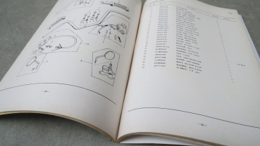 Preview: PARTS CATALOG Z1A (GEBRAUCHTTEIL)