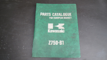 "RESTPOSTEN" PARTS CATALOG Z750 (GEBRAUCHTEIL)