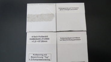 Preview: KOLBENSET 2. ÜBERMAß 67MM