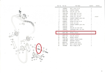 SPRING TENSIONER