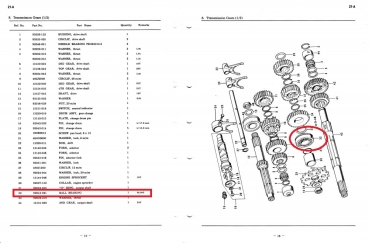 BEARING TRANSMISSION