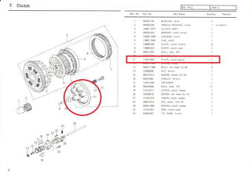 Preview: PLATTE KUPPLUNG (GEBRAUCHTTEIL)