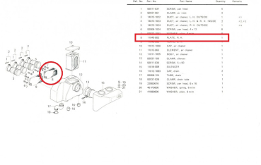 Preview: SIEB LUFTFILTERKASTEN RECHTS