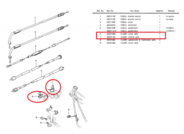 CABLE CLAMP SET CHROMIUM