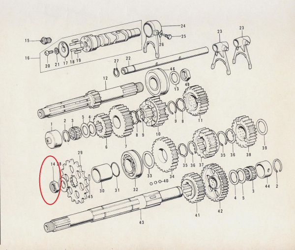 NUT SPROCKET