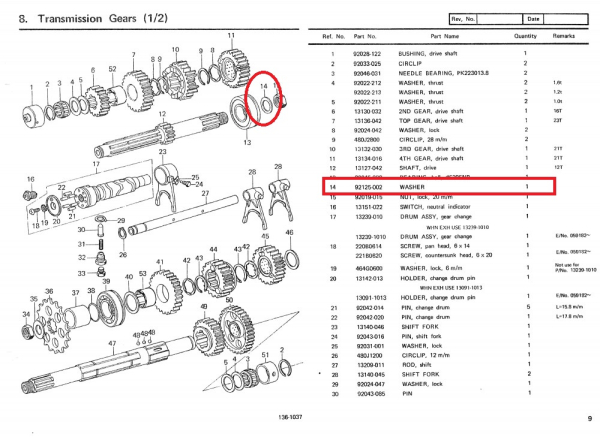 SCHEIBE KUPPLUNGSKORB (GEBRAUCHTTEIL)