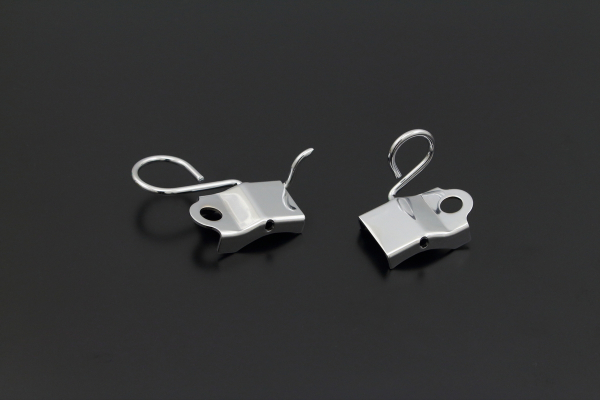 CABLE CLAMP SET CHROMIUM