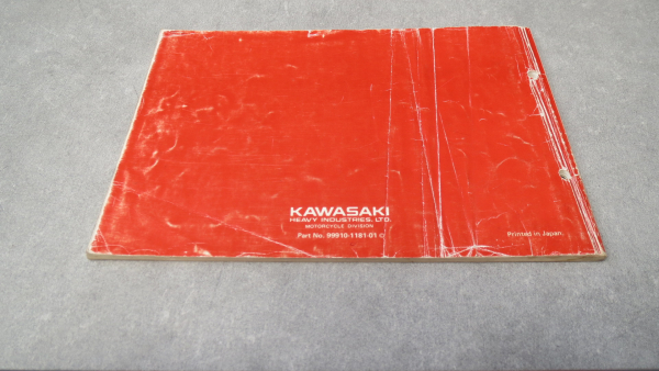 PARTS CATALOG Z650F (GEBRAUCHTTEIL)