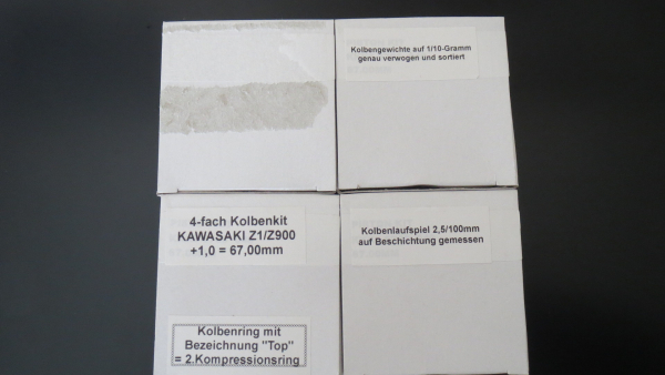 KOLBENSET 2. ÜBERMAß 67MM