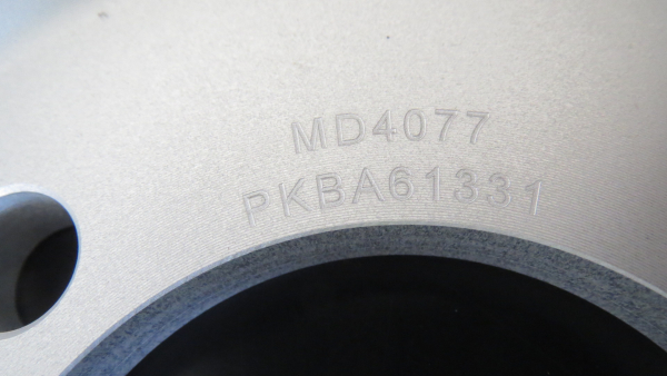 BREMSSCHEIBE HINTEN