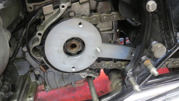 TOOL FRONT SPROCKET MOUNTING