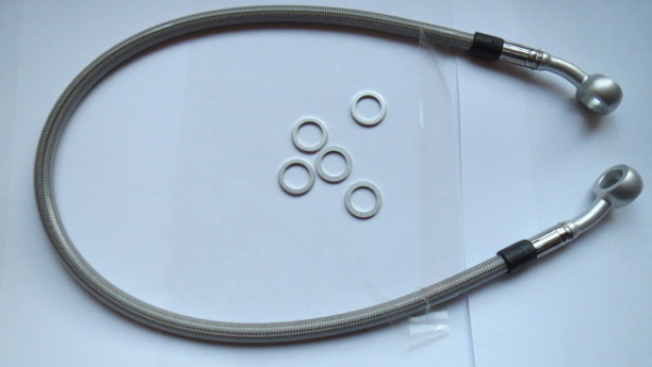 BREMSLEITUNG STAHLFLEX SILBER