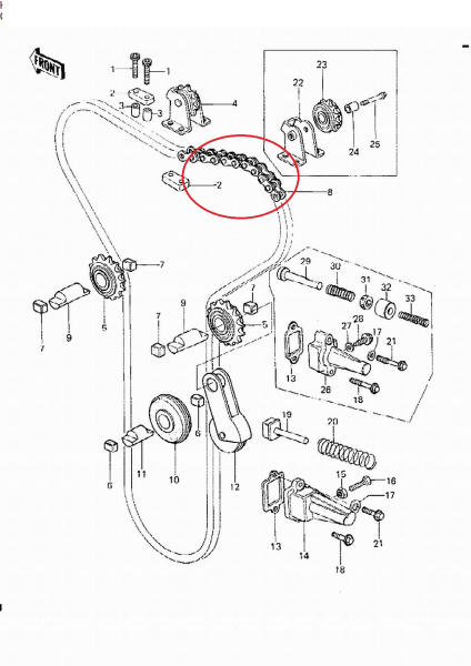 STEUERKETTE "118"
